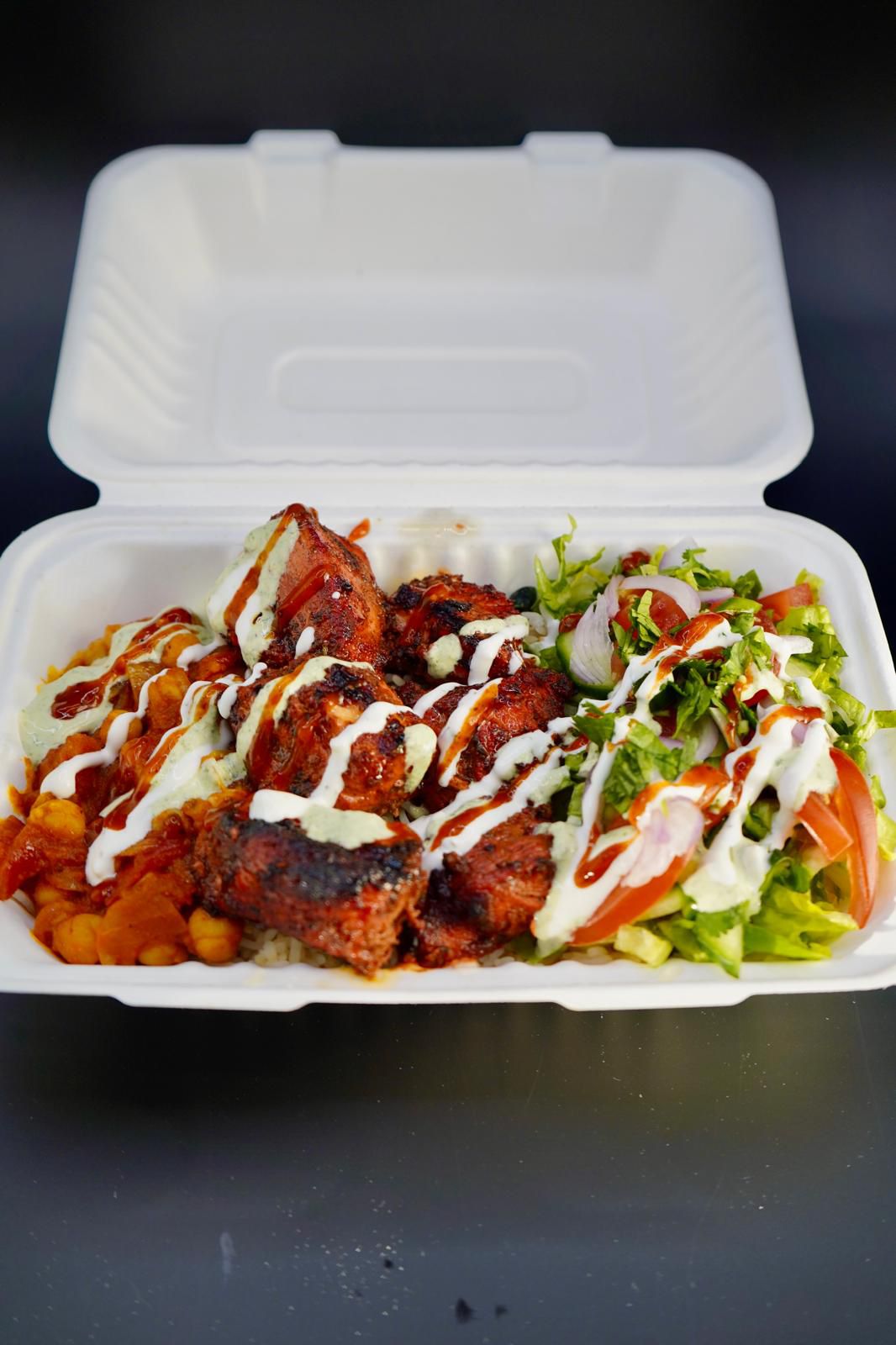 Flamed Chicken Tikka Rice Box